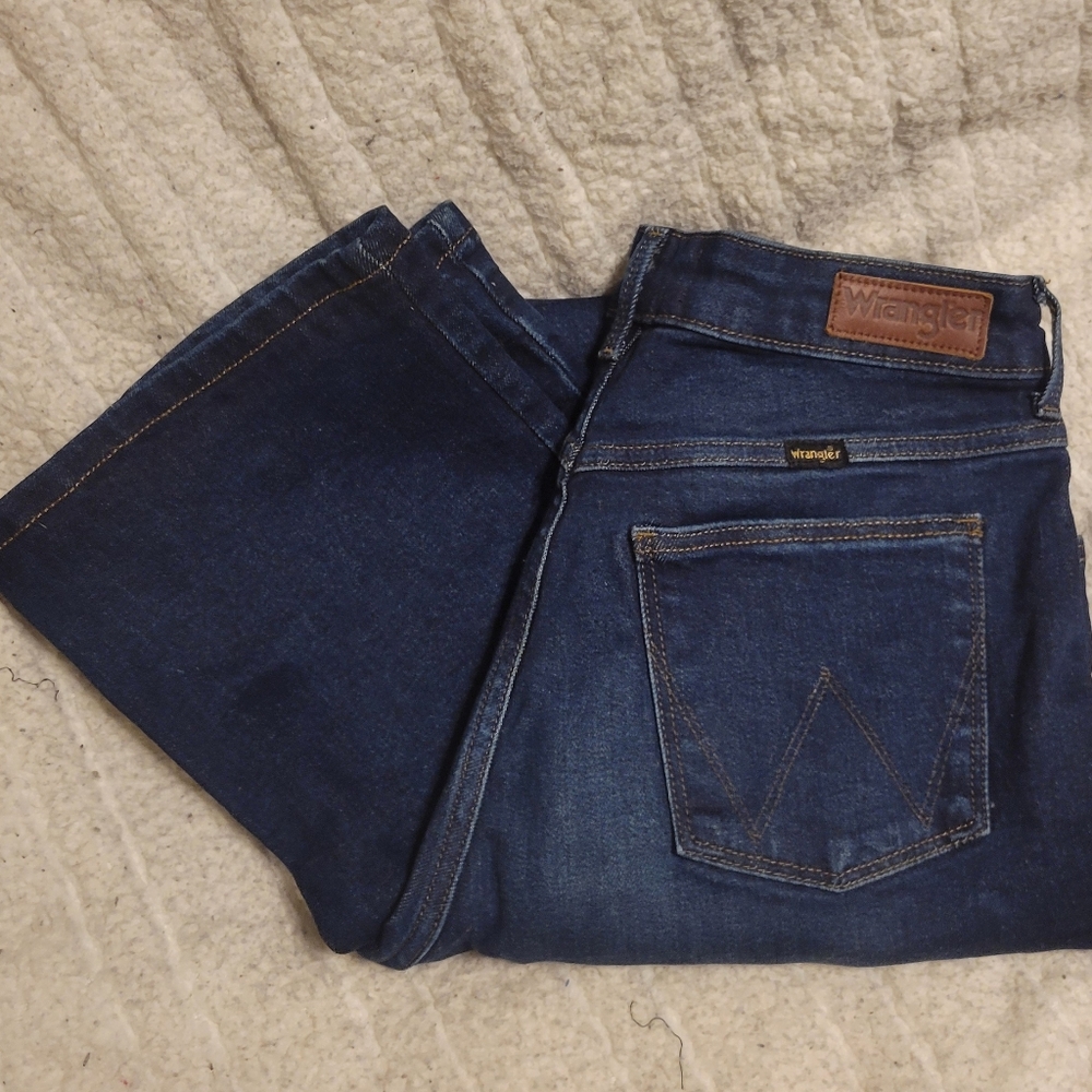 Wrangler Women's Dark Blue Boot Cut Jeans